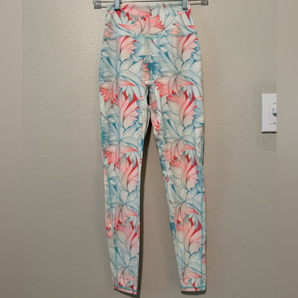 BUFFBUNNY floral print legging